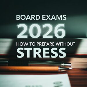 “Board Exams 2026 – How to Prepare Without Stress”