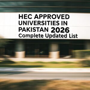 “HEC Approved Universities in Pakistan 2026 – Complete Updated List”
