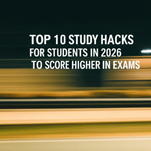 Top Study Hacks for Students in 2026 to Score Higher in Exams