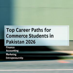 “Top Career Paths for Commerce Students in Pakistan 2026”