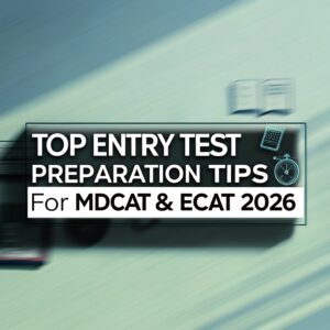 “Top Entry Test Preparation Tips for MDCAT & ECAT 2026”
