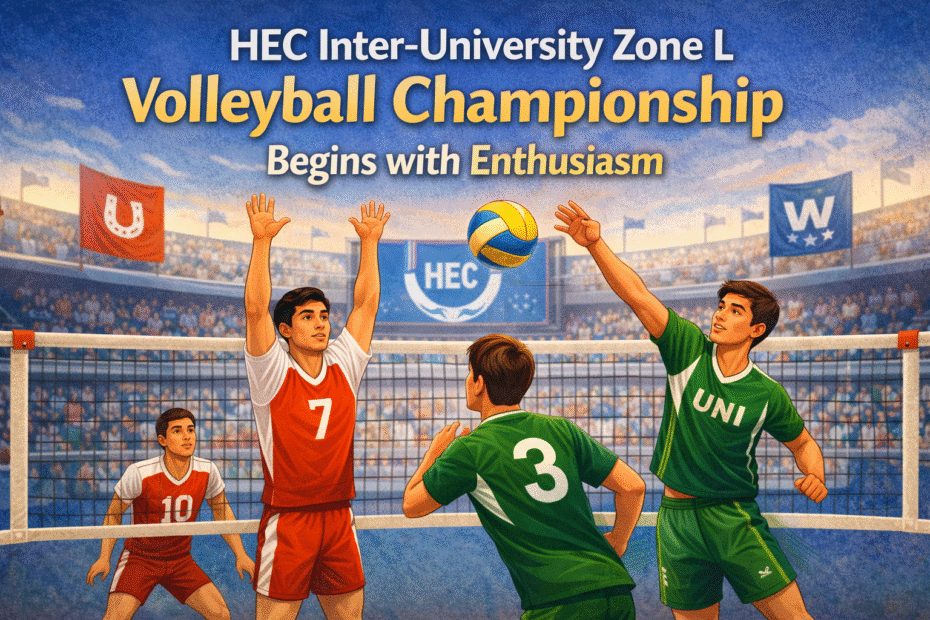 HEC Inter-University Zone L Volleyball Championship 2026 – Karachi Education