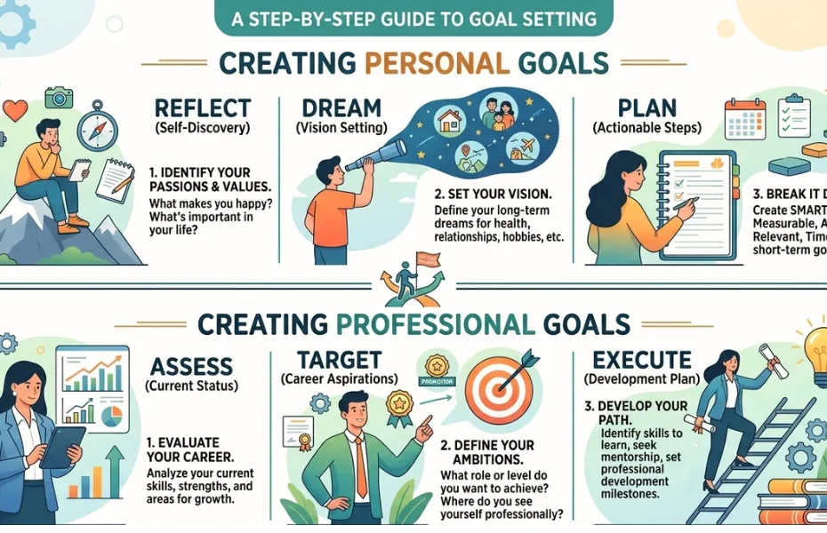 How to Create Personal and Professional Goals